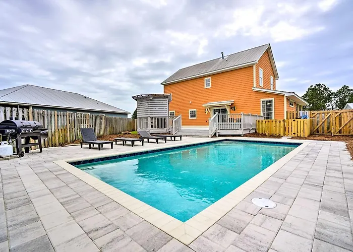 Panama City Beach Villa With Pool Oasis!